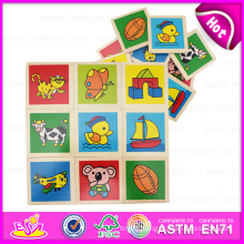 2015 Montessori Wooden Puzzle Toy for Kids, Educational Cheap Wooden Puzzle Toy, Cartoon Shape Learning Wooden Puzzle Toy W14A130